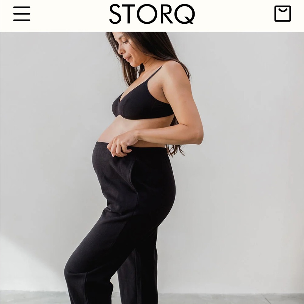 EUC STORQ Foundation maternity sweatpants